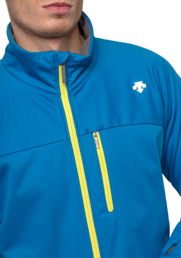 detail Descente D8-8461 WC Softshell blue