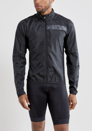 detail Men's cycling jacket Craft 1908813-999000 Essence Light Wind