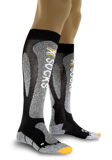 detail Men´s ski socks X-Socks ski Carving Silver M