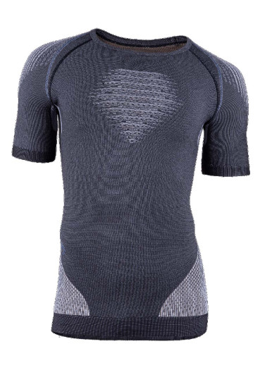 detail Men's T-shirt UYN MAN EVOLUTYON UW SHIRT SHORT_SL.MELANGE G975