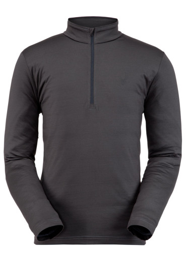 detail Men's turtleneck SPYDER 191266-029 -M PROSPECT-ZIP T-NECK-EBONY