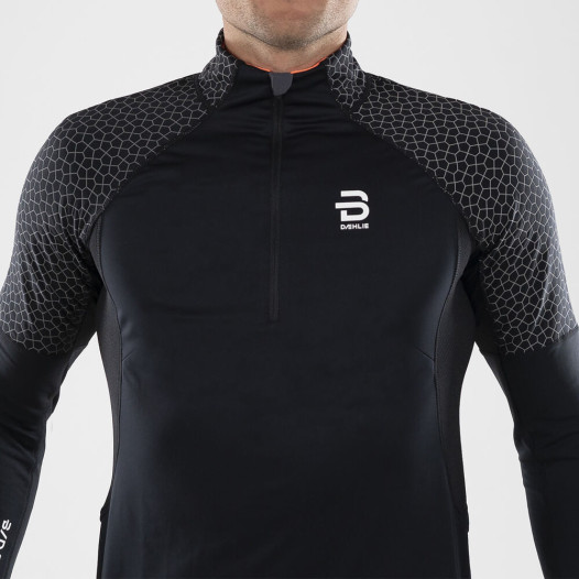 detail Men's jacket Bjorn Daehlie 332307 Top Mora 99900