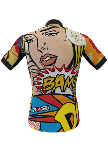 detail Cycling jersey Rosti Pop Art