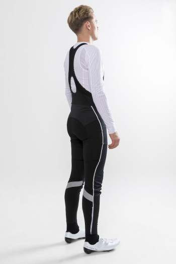 detail Men's Cycling Tights Craft Ideal Pro Wind Bib 1906567-999000