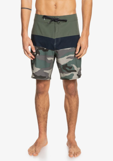detail Men's Quiksilver Shorts EQYBS04584-CQY6 Surfs Panel 18 M Bdsh