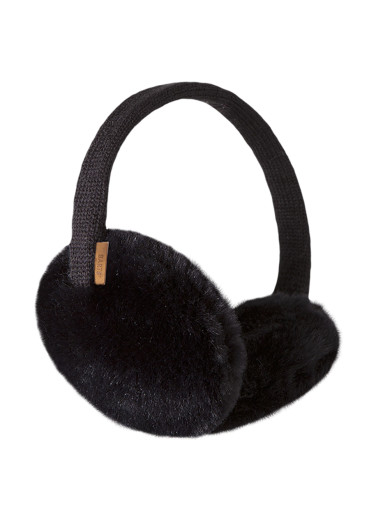 detail Eaumuffs Barts Plush Earmuffs Black