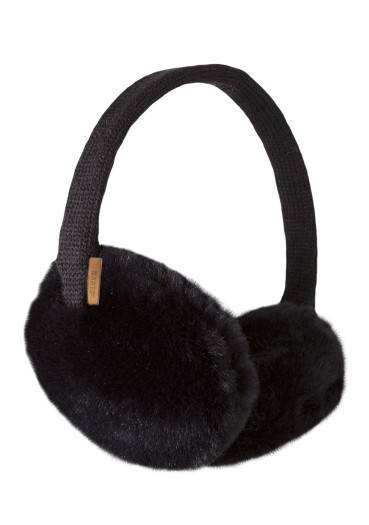 detail Eaumuffs Barts Plush Earmuffs Black
