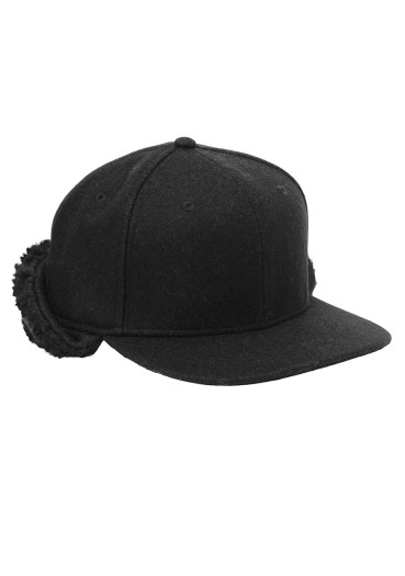 detail Men's cap Spyder Toasty Wool Black