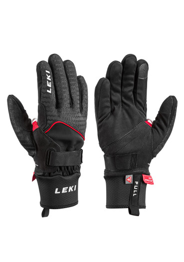 detail Leki Nordic Thermo Shark black-red