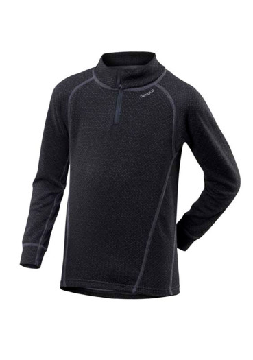 detail Children's shirt DEVOLD ACTIVE KID ZIP NECK