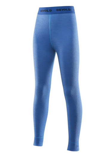 detail Children's pants DEVOLD DUO ACTIVE JUNIOR LONG PANT HEAVEN
