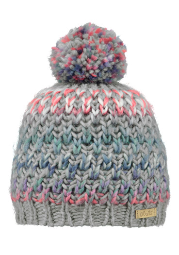 detail Children hat BARTS NICOLE BEANIE GIRLS HEATHER GREY