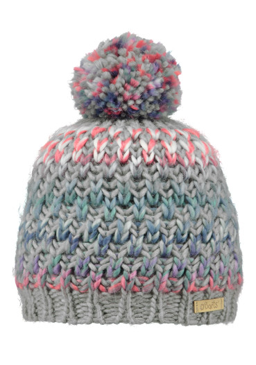 detail Children hat BARTS NICOLE BEANIE GIRLS HEATHER GREY