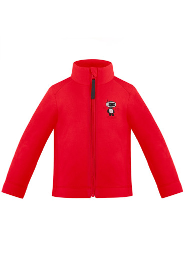 detail Children's sweatshirt Poivre Blanc W20-1510-BBBY scarlet red