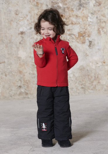detail Children's sweatshirt Poivre Blanc W20-1510-BBBY scarlet red