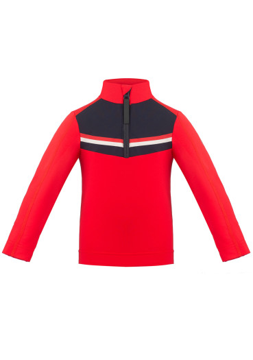 detail Poivre Blanc W20-1951-BBBY Base Layer Shirt scarlet red/gothic blue