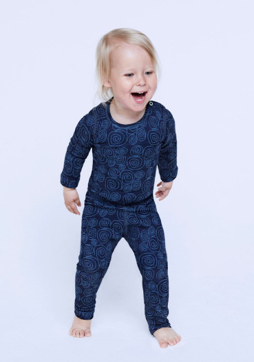 detail Children's pants Devold Active Baby Long Johns Night