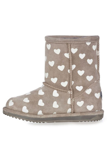 detail Children's winter shoes Emu Brumby Heart