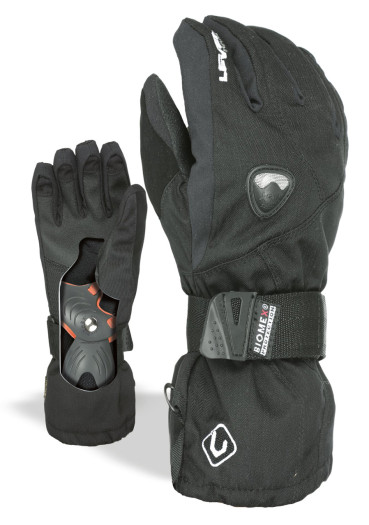 detail Children's gloves Level Fly JR Black