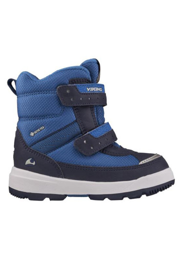 detail Children's winter boots Viking Play 87025 - Navy/Petr