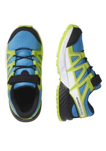 detail Salomon SPEEDCROSS CSWP K – Hawaiian Ocean / Evening Blue / Lime Green