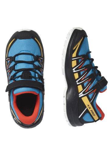 detail Salomon XA PRO 3D CSWP K – Hawaiian Ocean / Cherry Tomato / White