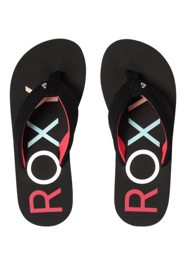 detail Children's flip flops Roxy ARGL100281-BLK Rg Vista III G Sndl