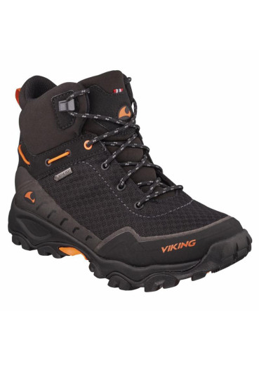 detail Kid's shoes Viking Rask Gtx JR Black/Orange