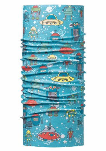 detail Shawl BUFF 115088 SPACE ROBOT