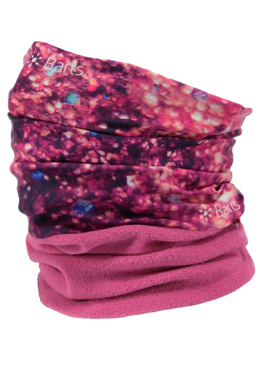 detail Cravat BARTS MULTICOL POLAR GLITTER FUCHSIA