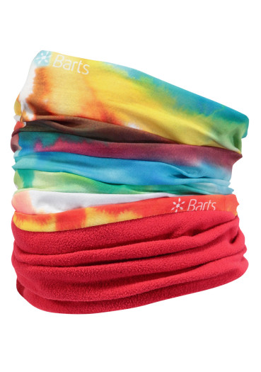 detail Cravat BARTS MULTICOL POLAR AQUAREL RED