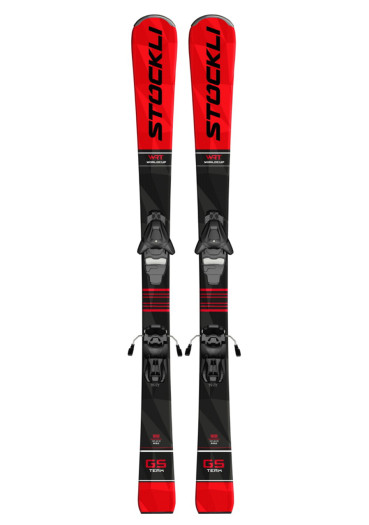 detail Children's ski Stockli GS TEAM JR + Salomon L6 J75