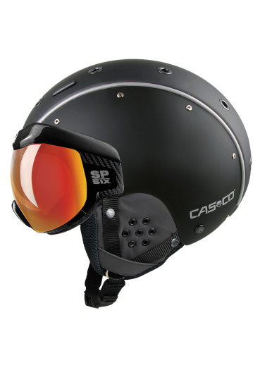 detail Casco SP-6 black Vautron Visier