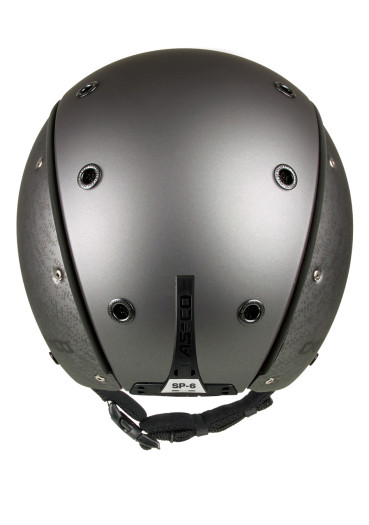 detail Ski Helmet Casco SP-6 Visor silver Vautron