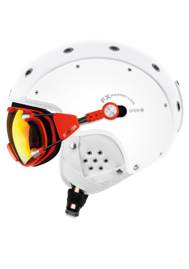 detail Ski helmet Casco SP-3 Airwolf White