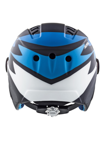 detail Children ski helmet Alpina Carat LE Visor HM Blue
