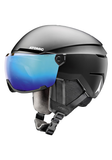 detail Downhill helmet Atomic Savor Visor Stereo Black