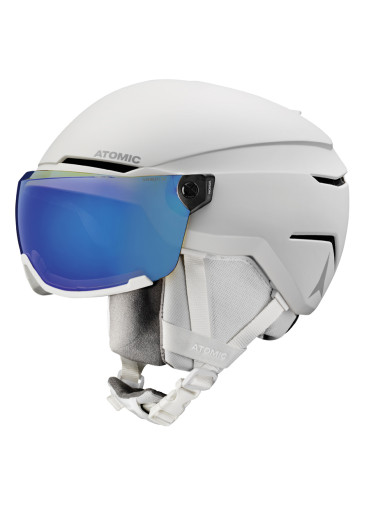 detail Downhill helmet Atomic Savor Visor Stereo White Heath