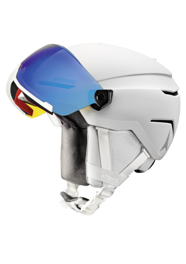 detail Downhill helmet Atomic Savor Visor Stereo White Heath