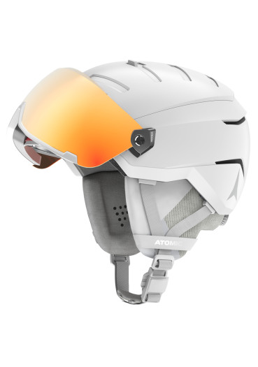 detail Atomic SAVOR GT AMID VISOR HD White ski helmet