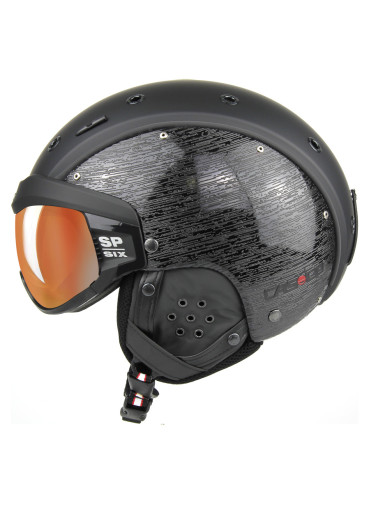 detail Casco SP-6 Visor Brush Black