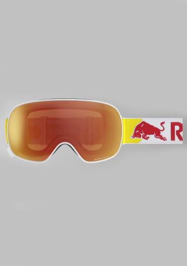 detail Red Bull Spect Ski Goggles Magnetron-003 matt white frame / white