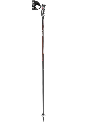 detail Downhill poles Leki Carbon 14 S black / red-white