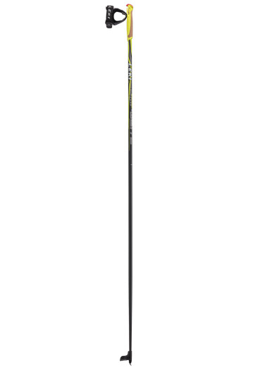detail CROSS- COUNTRY SKI POLES LEKI CC 300 BLACK-NEONYELLOW-WHITE