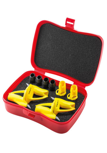 detail Leki Fin Vario Set yellow S/M and M/L