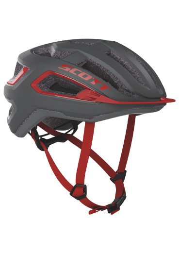 detail Cycling helmet Scott Helmet Arx (CE) Dark Grey/Red