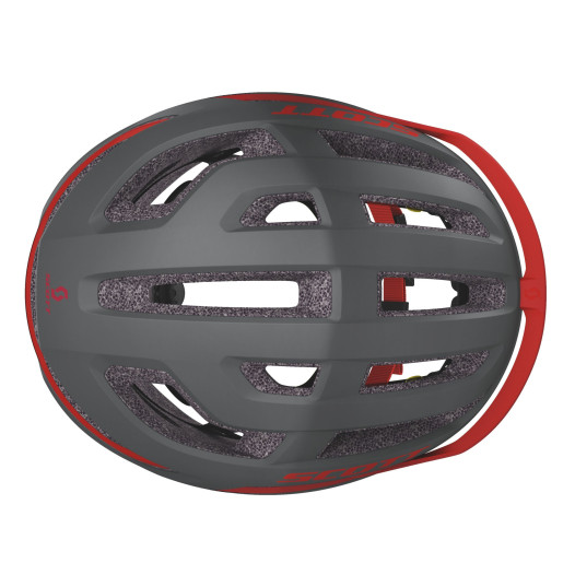 detail Cycling helmet Scott Helmet Arx (CE) Dark Grey/Red