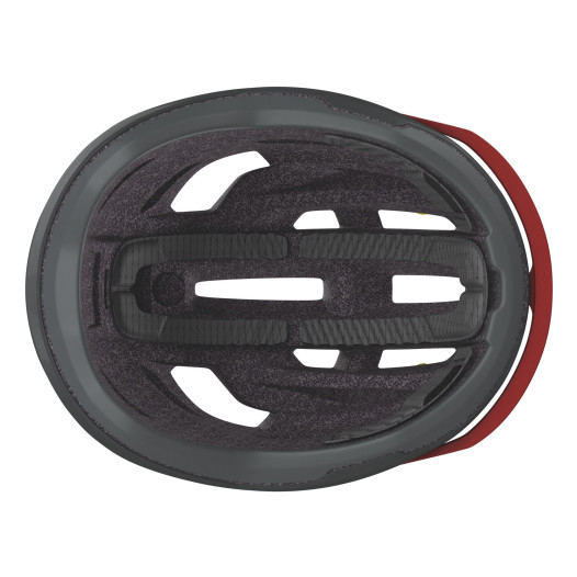 detail Cycling helmet Scott Helmet Arx (CE) Dark Grey/Red