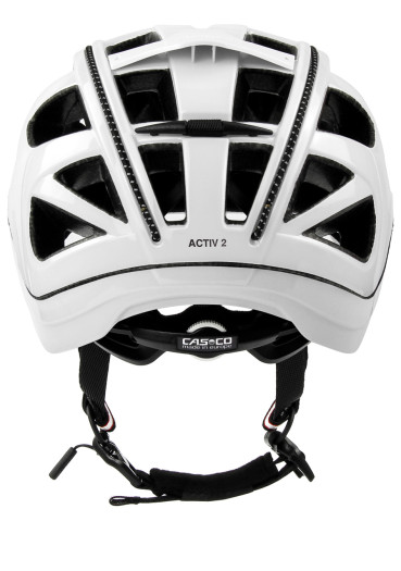 detail Casco Activ 2 White shiny cycling helmet