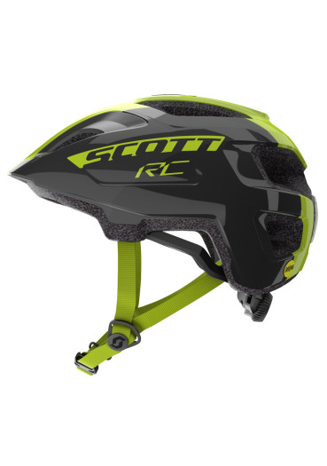 detail Children's Cycling Helmet SCOTT Spunto Junior (CE) Black/Radium